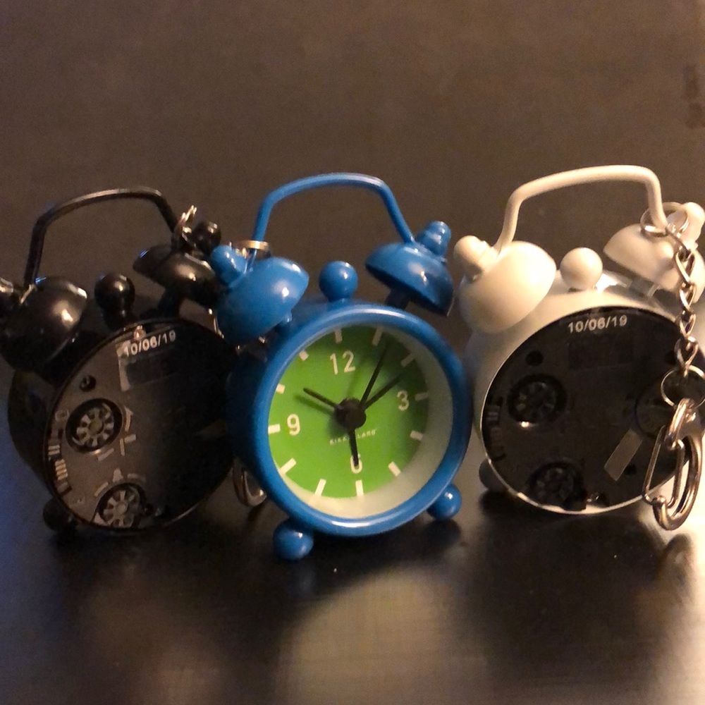 Kirkland Mini Bell Alarm Clock